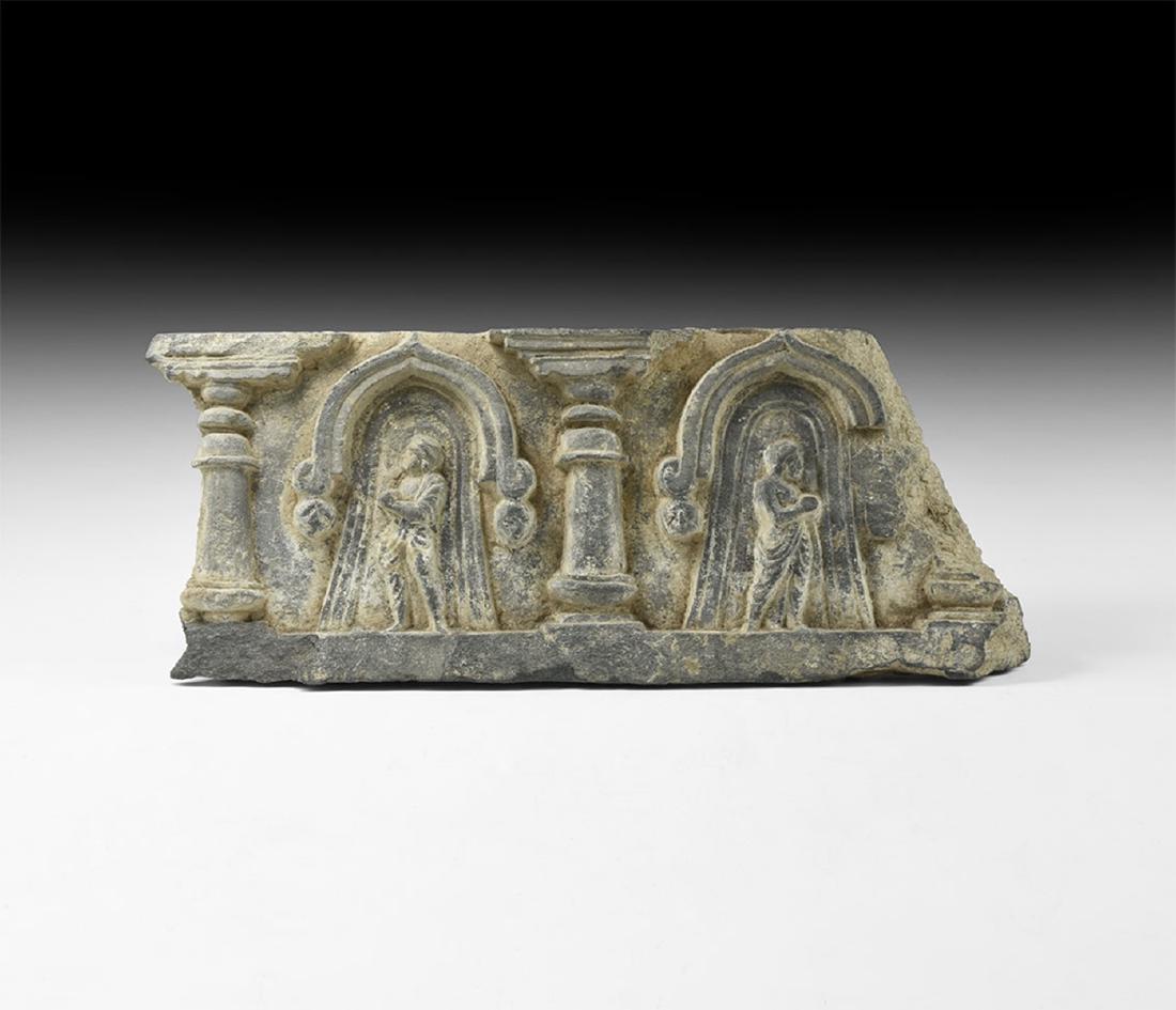 Gandharan Schist Figural Frieze (1 of 1)
