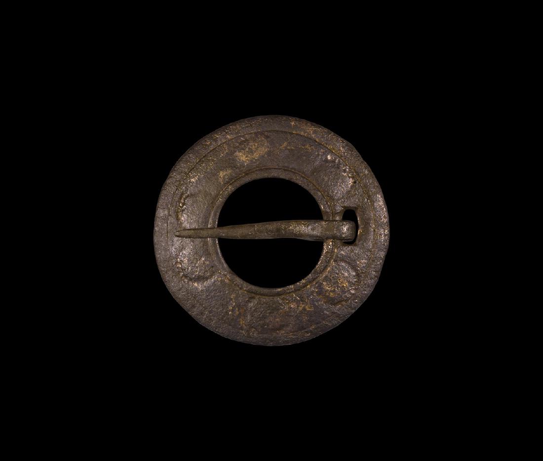 Medieval Gilt Ring Brooch (1 of 1)