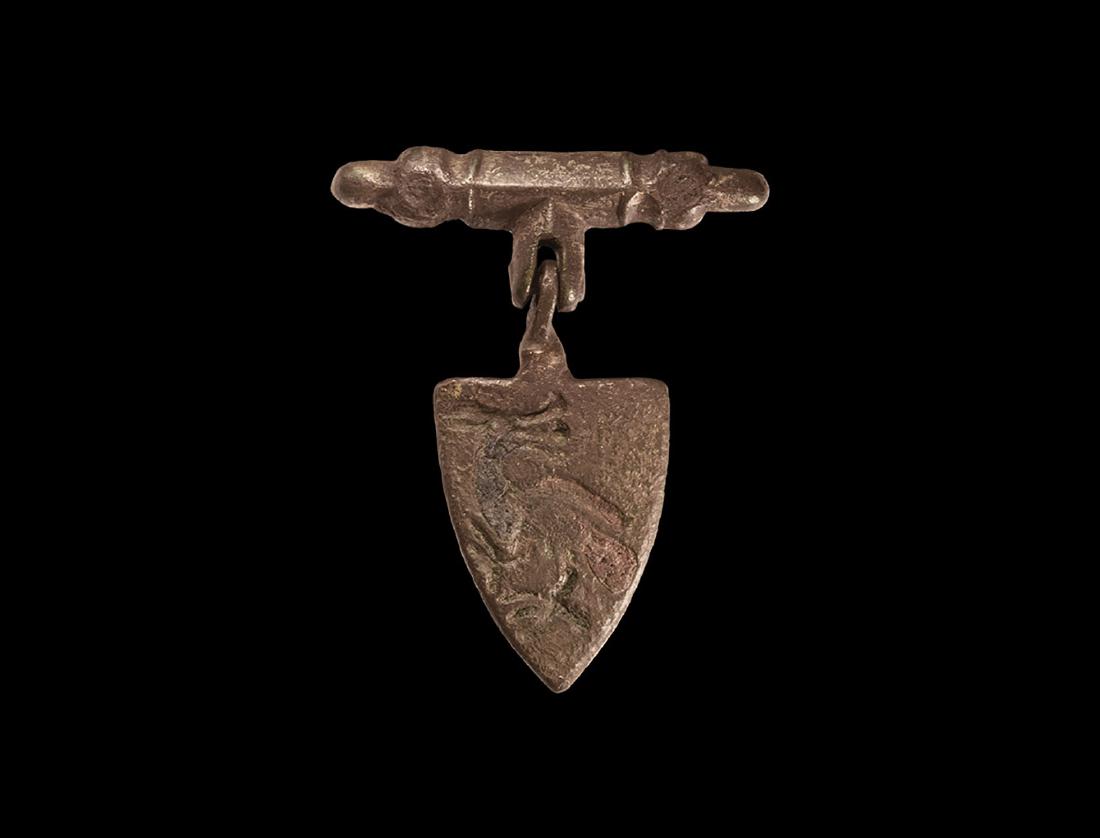 Medieval Heraldic Horse Harness Mount (1 of 1)