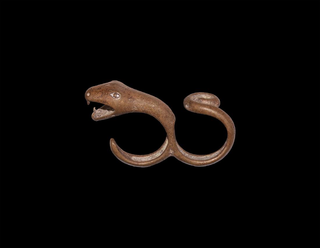 Post Medieval Snake Double Ring (1 of 1)