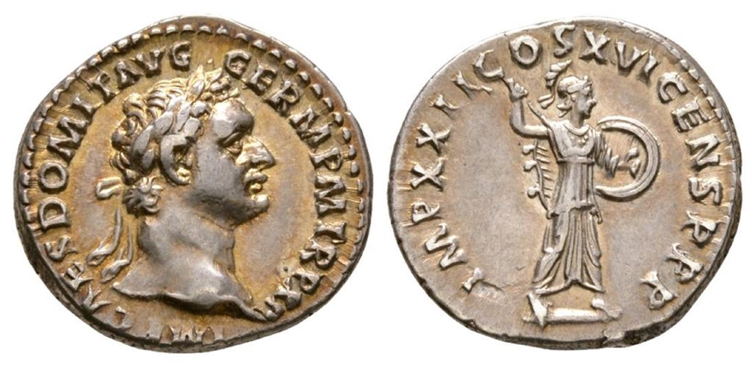 Domitian - Minerva Denarius (1 of 1)