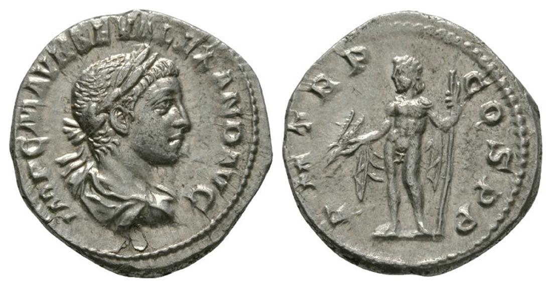 Severus Alexander - Jupiter Denarius (1 of 1)