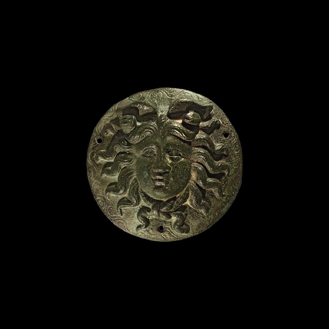 Roman Medusa Phalera (1 of 1)