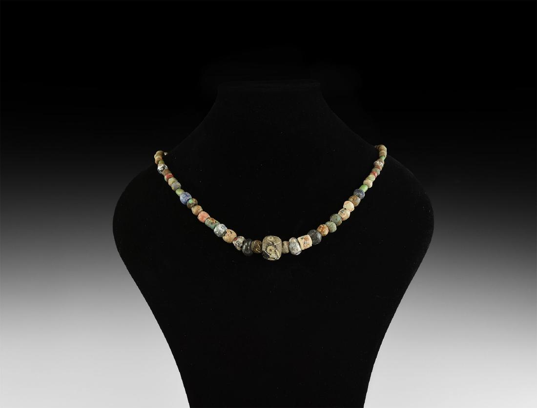 Roman Glass Bead Necklace (1 of 1)