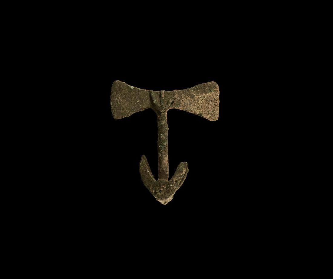 Western Asiatic Luristan Axe Pendant (1 of 1)