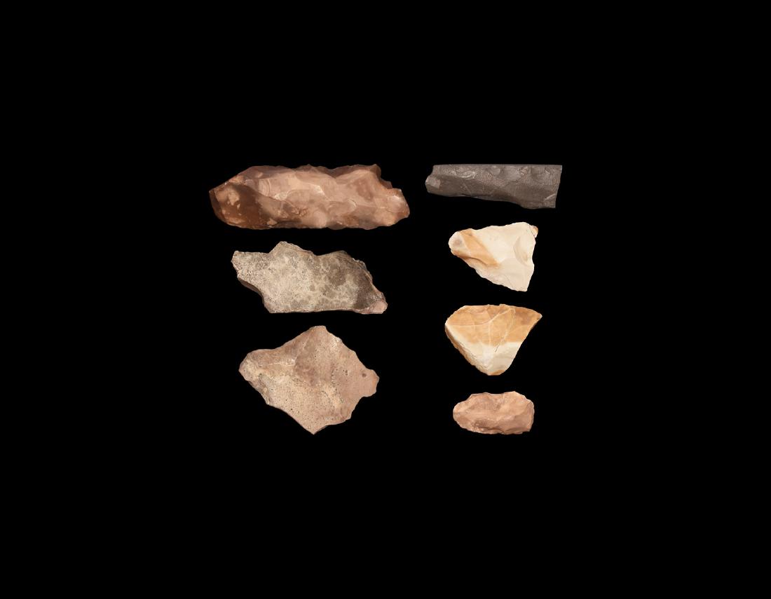 Mesolithic Scraper and Blade Group (1 of 1)