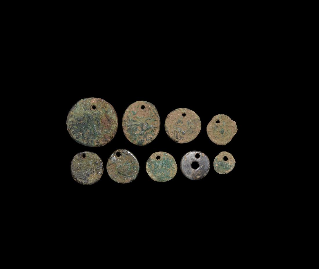 anglo saxon coin pendant