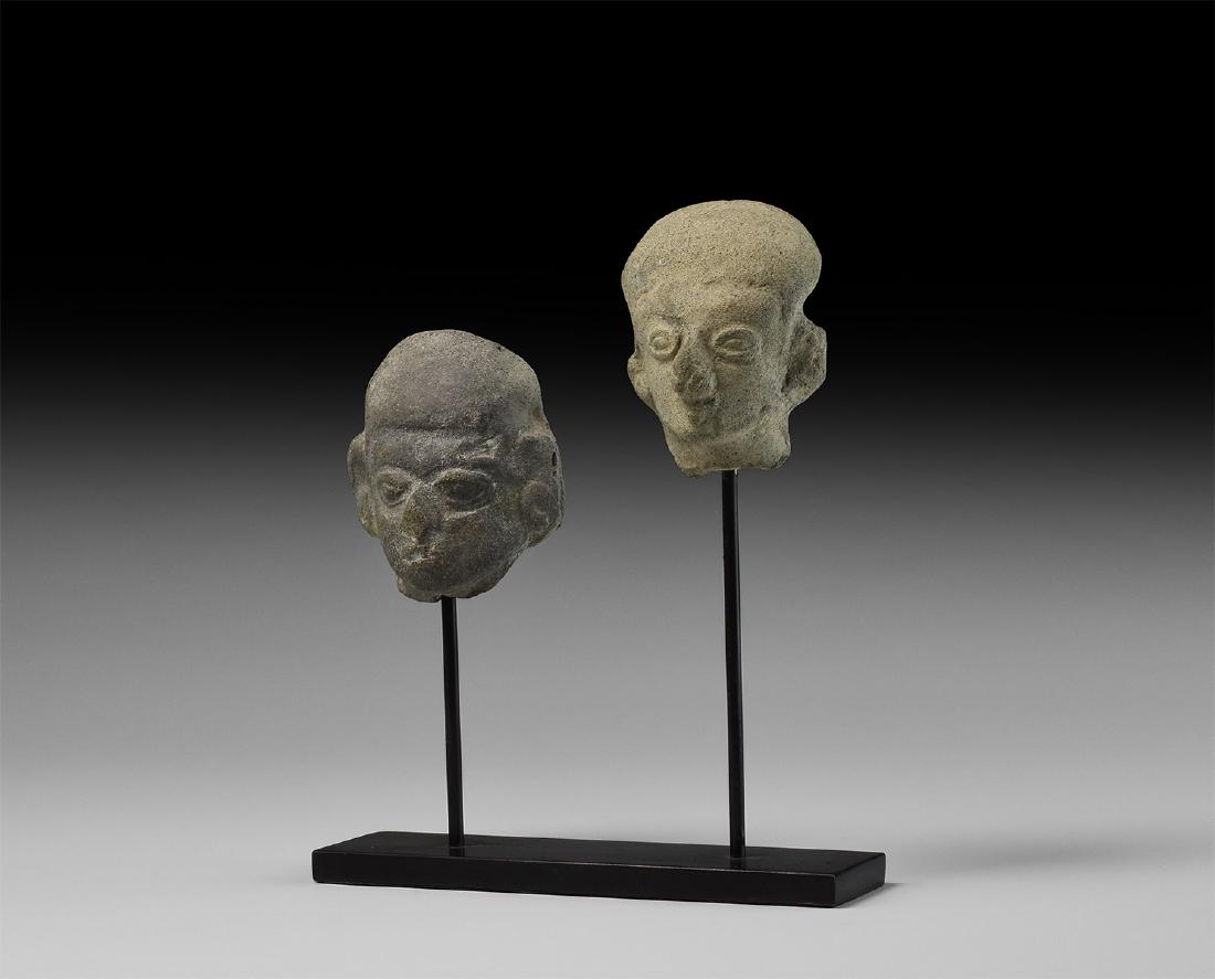 Pre-Columbian Head Group (1 of 1)