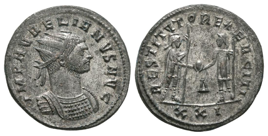 Aurelian - Emperor with Mars Antoninianus (1 of 1)
