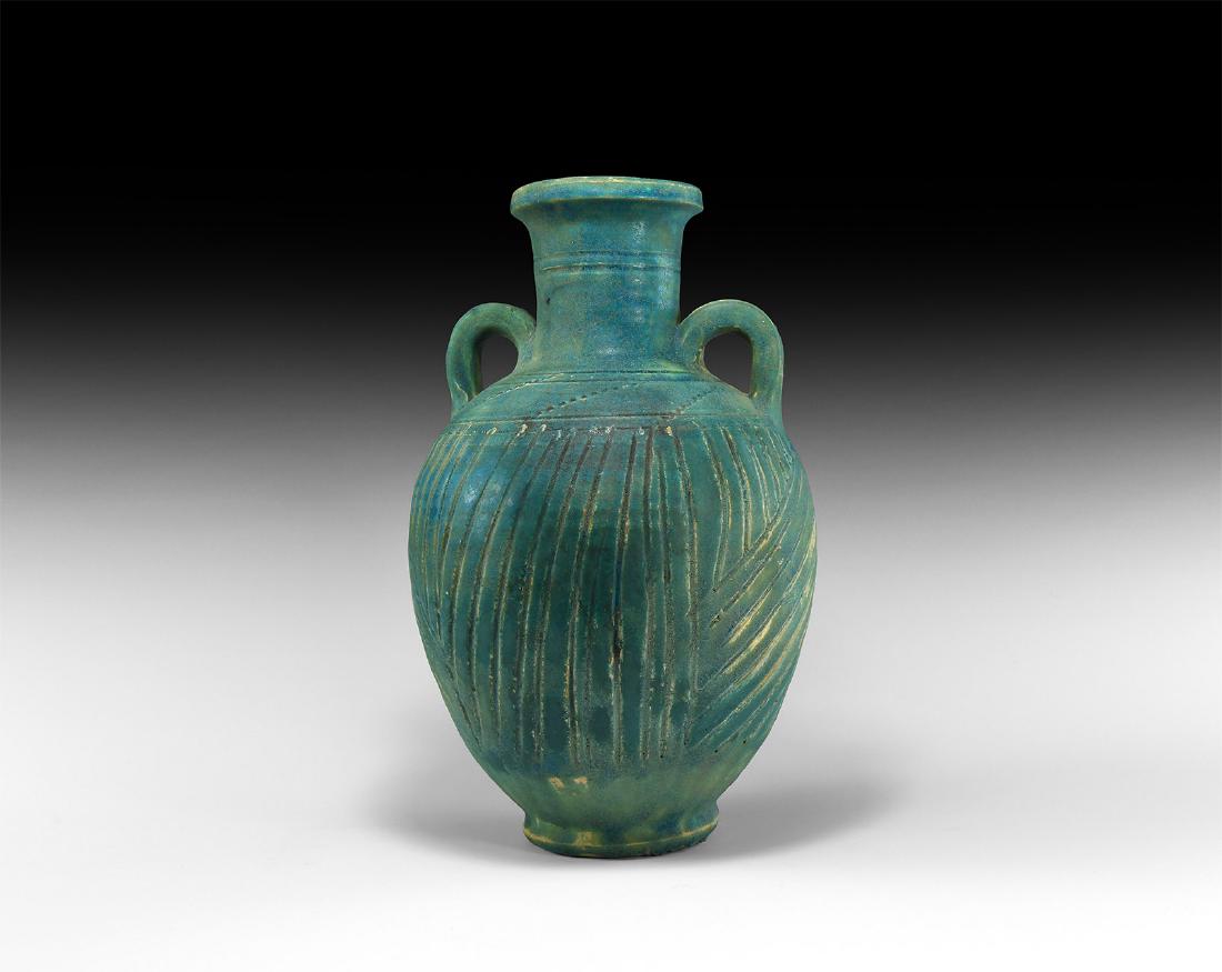 Parthian Turquoise Glazed Amphora (1 of 1)