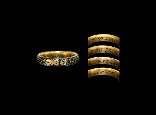 Gold Dunn Family Skeleton Memento Mori Ring Sep 03 2019