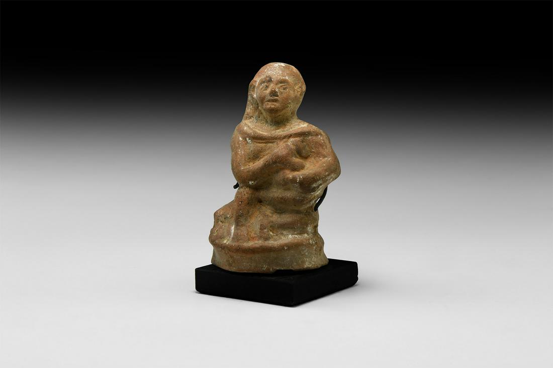 Egyptian Alexandrian Terracotta Figure of a Child (1 of 1)