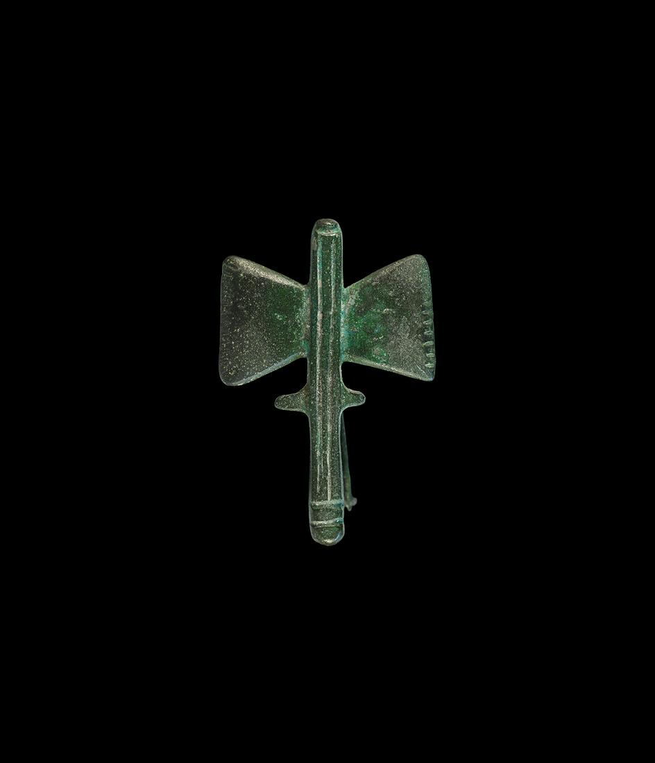 Roman Double Axehead Brooch (1 of 1)
