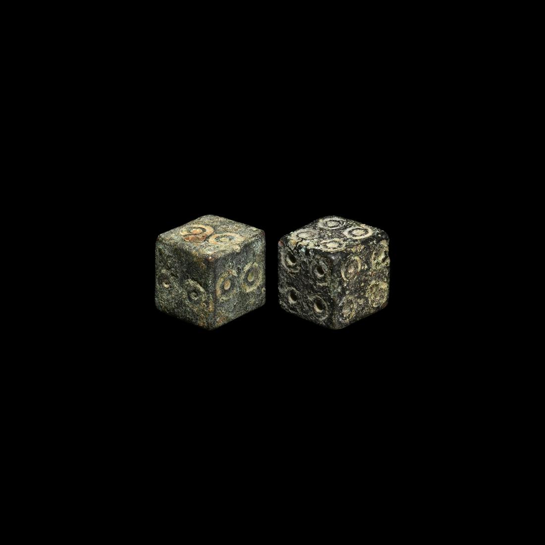Roman 'Loaded' Dice Pair (1 of 1)
