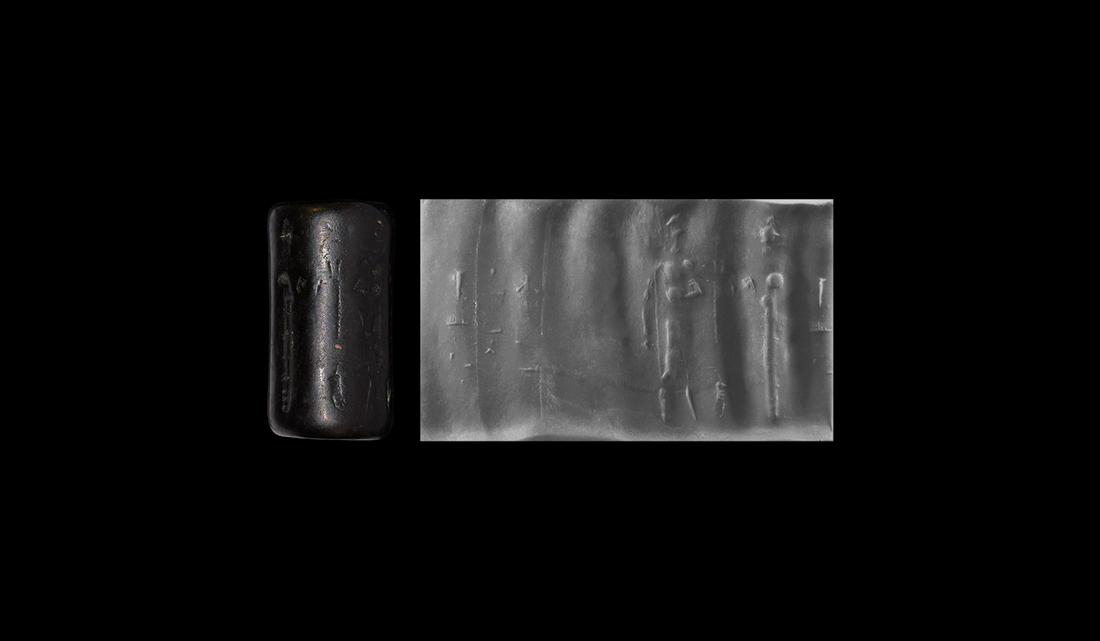 Cylinder Seal with Ceremonial Scene (1 of 1)