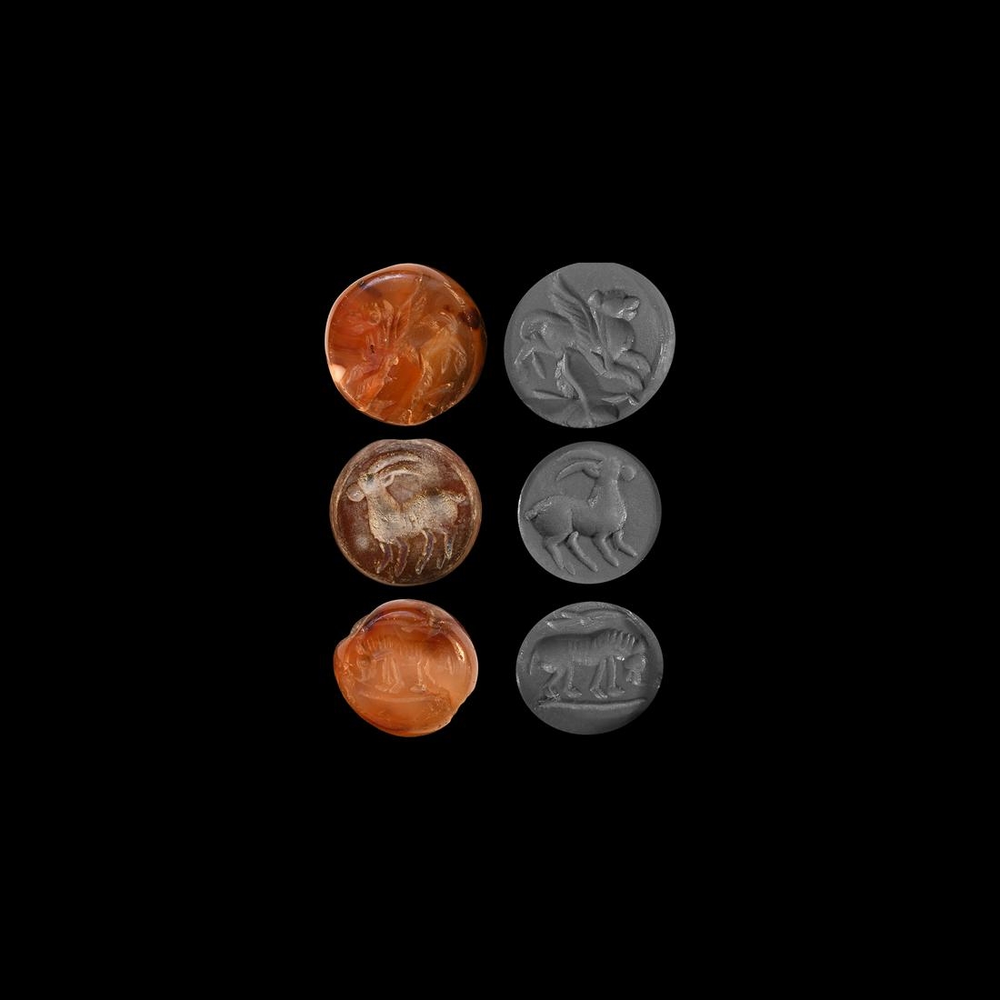 Western Asiatic Sassanian Stamp Seal Collection (1 of 1)