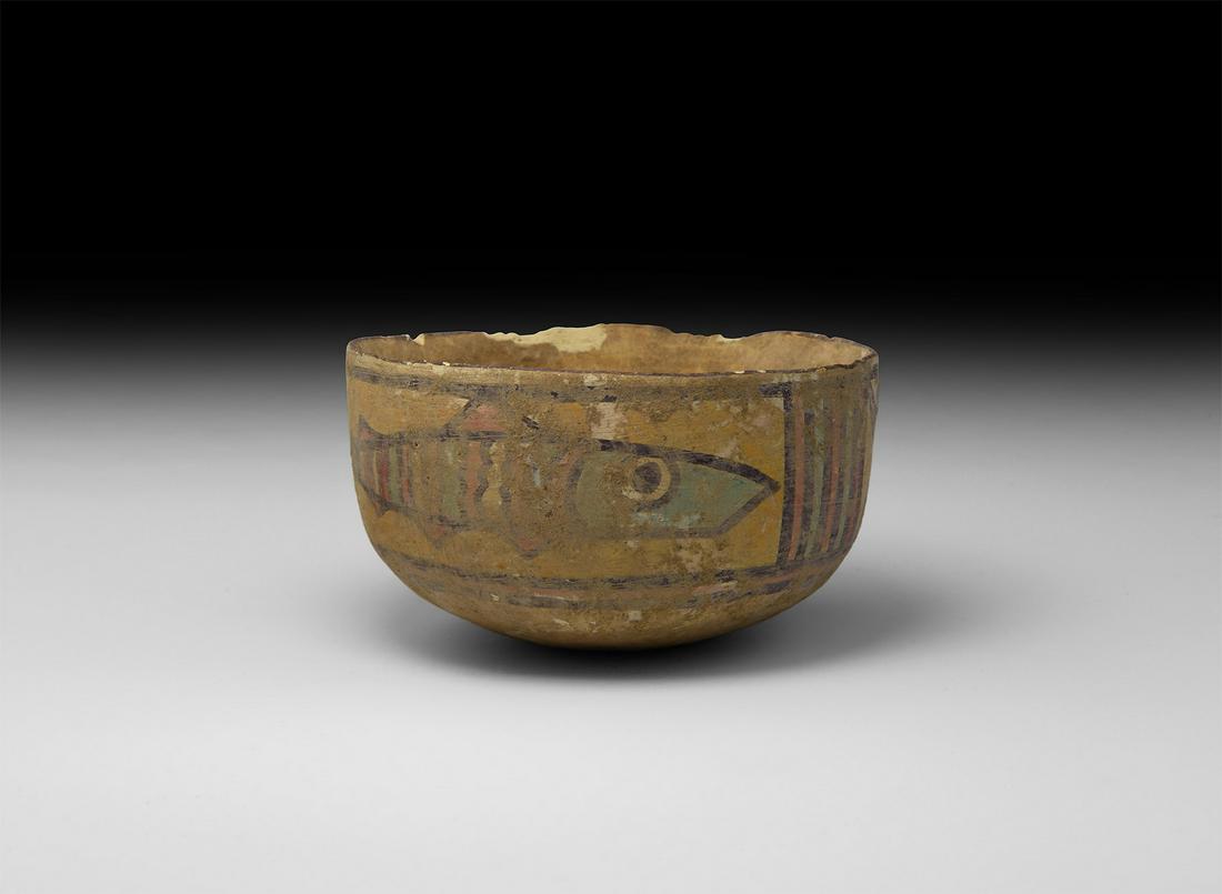 Indus Valley Mehrgarh Decorated Dish with Fish (1 of 1)