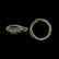 Viking Silver-Inlaid Snake Arm Ring