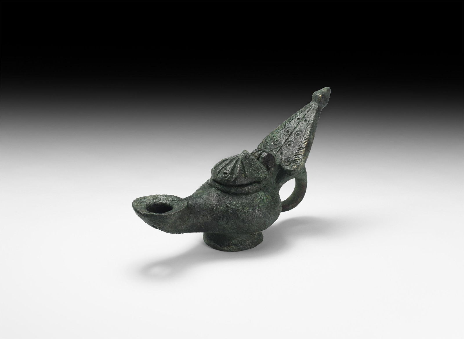 Roman Bronze Oil Lamp (1 of 1)