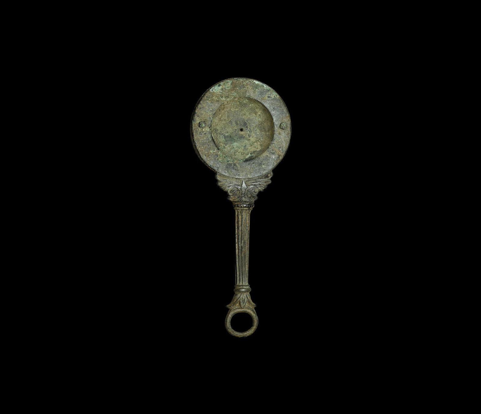 Roman Patera Appliqué with Column Handle (1 of 1)