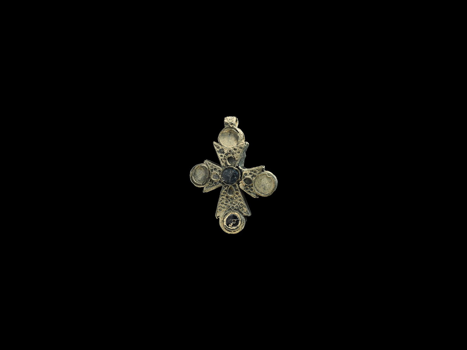 Byzantine Cross Pendant (1 of 1)