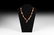 Indus Valley Etched Carnelian Bead Necklace