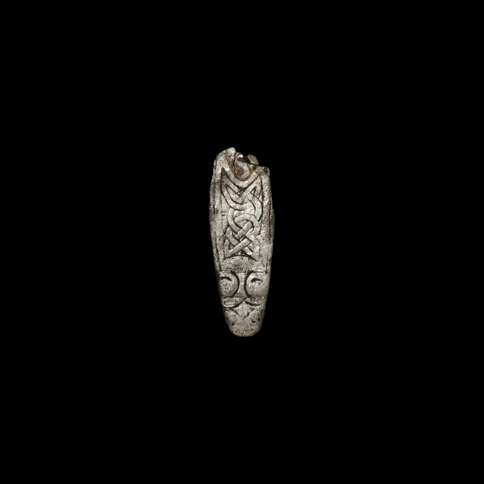 Saxon Silver Strap-End (1 of 1)