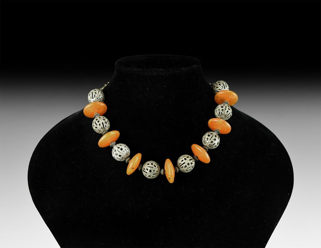 Vintage Mixed Bead Necklace (1 of 1)