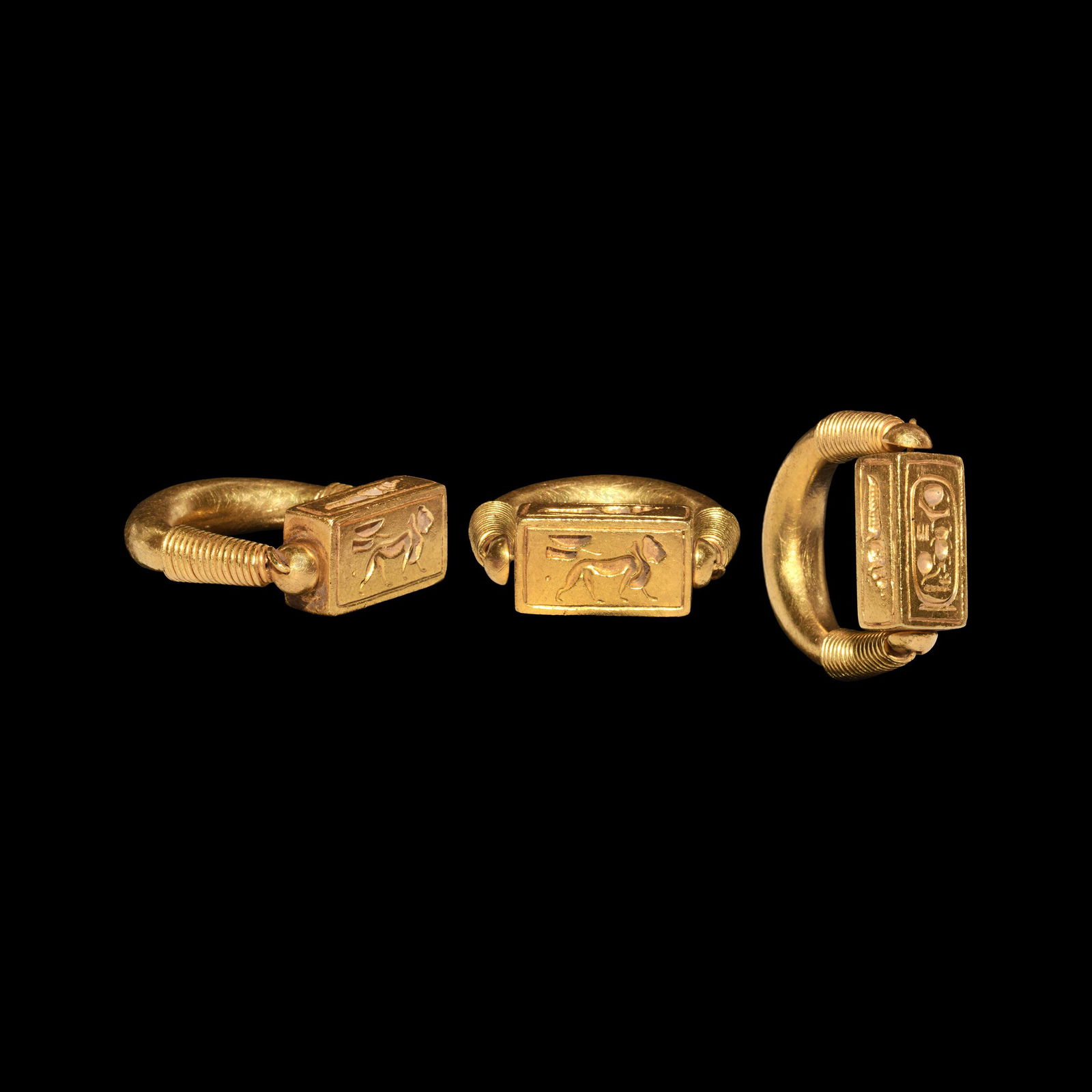 Egyptian Gold Swivel Ring of Horemheb Jun 02, 2020 TimeLine