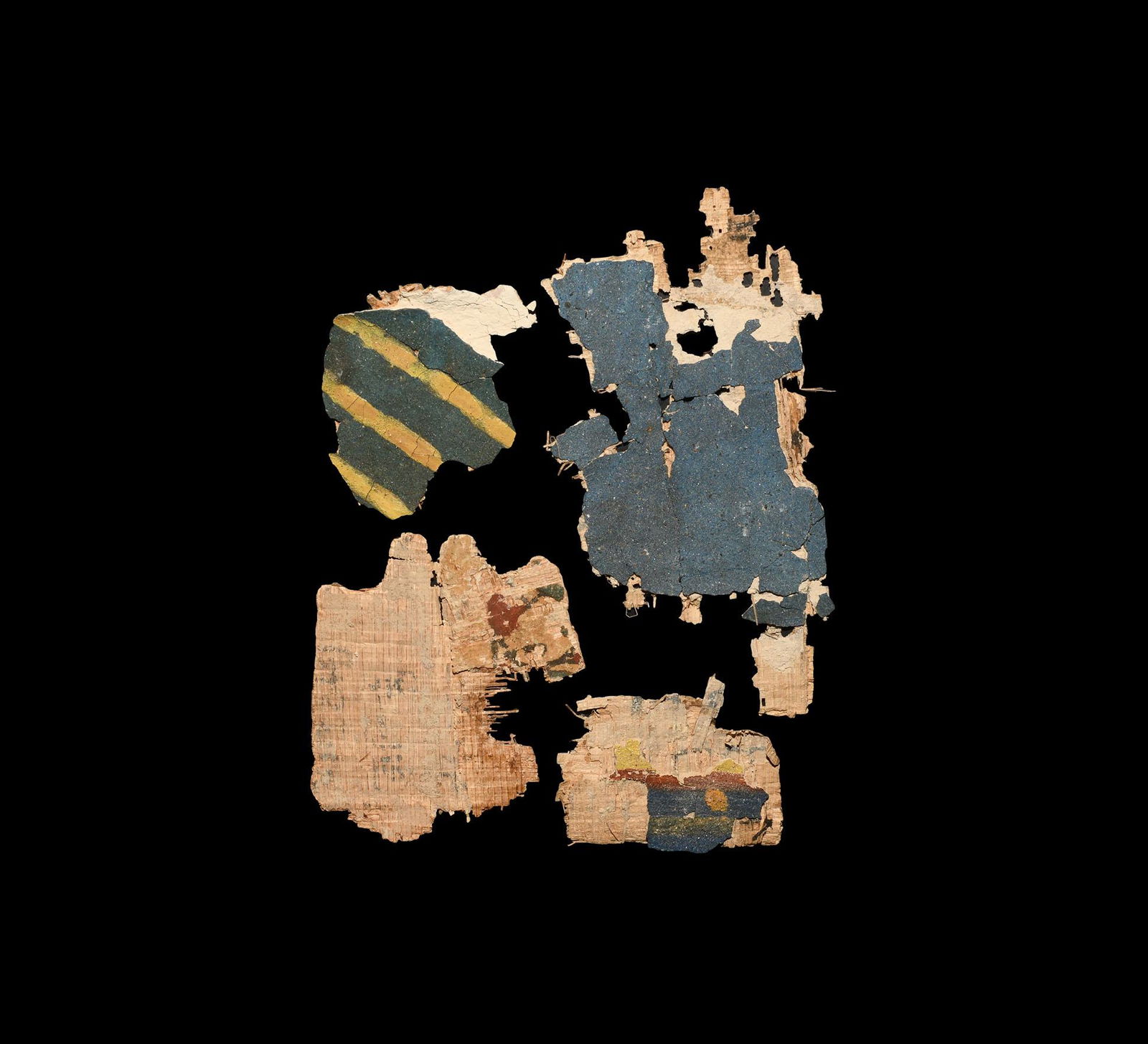 Egyptian Papyrus Fragment Group (1 of 1)