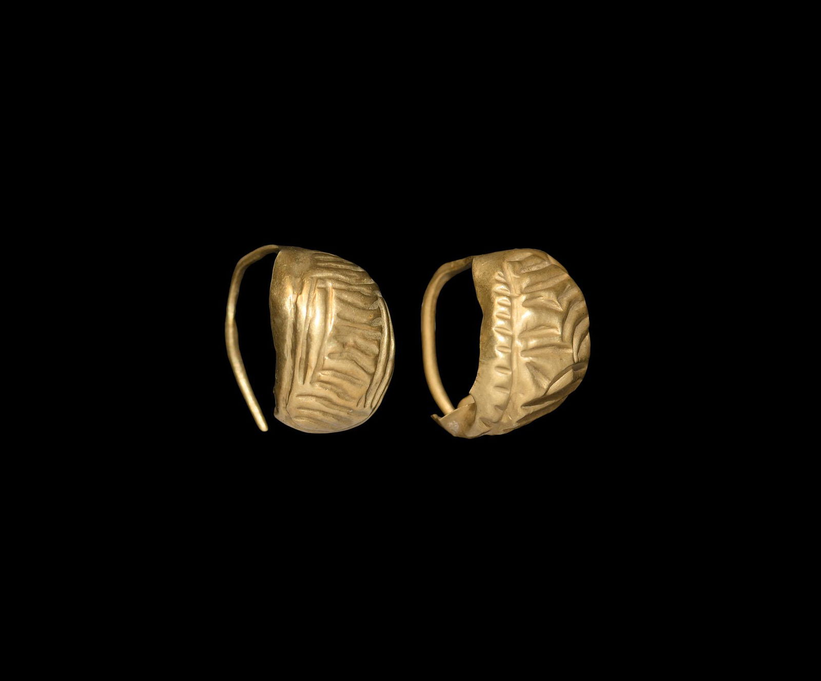 Thracian Gold Earring Pair (1 of 1)