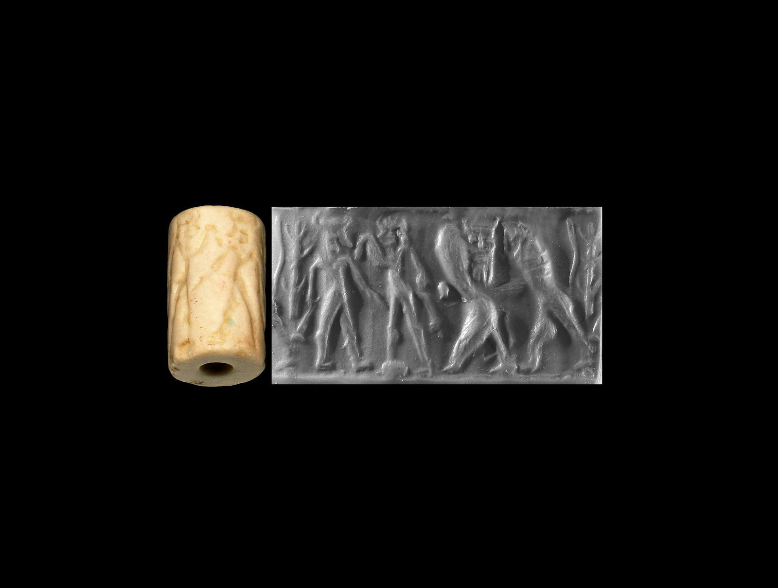 Cylinder Seal with Combat Scene (1 of 1)