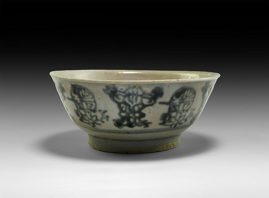 Chinese Qing Tek Sing Shipwreck Glazed Bowl (1 of 1)