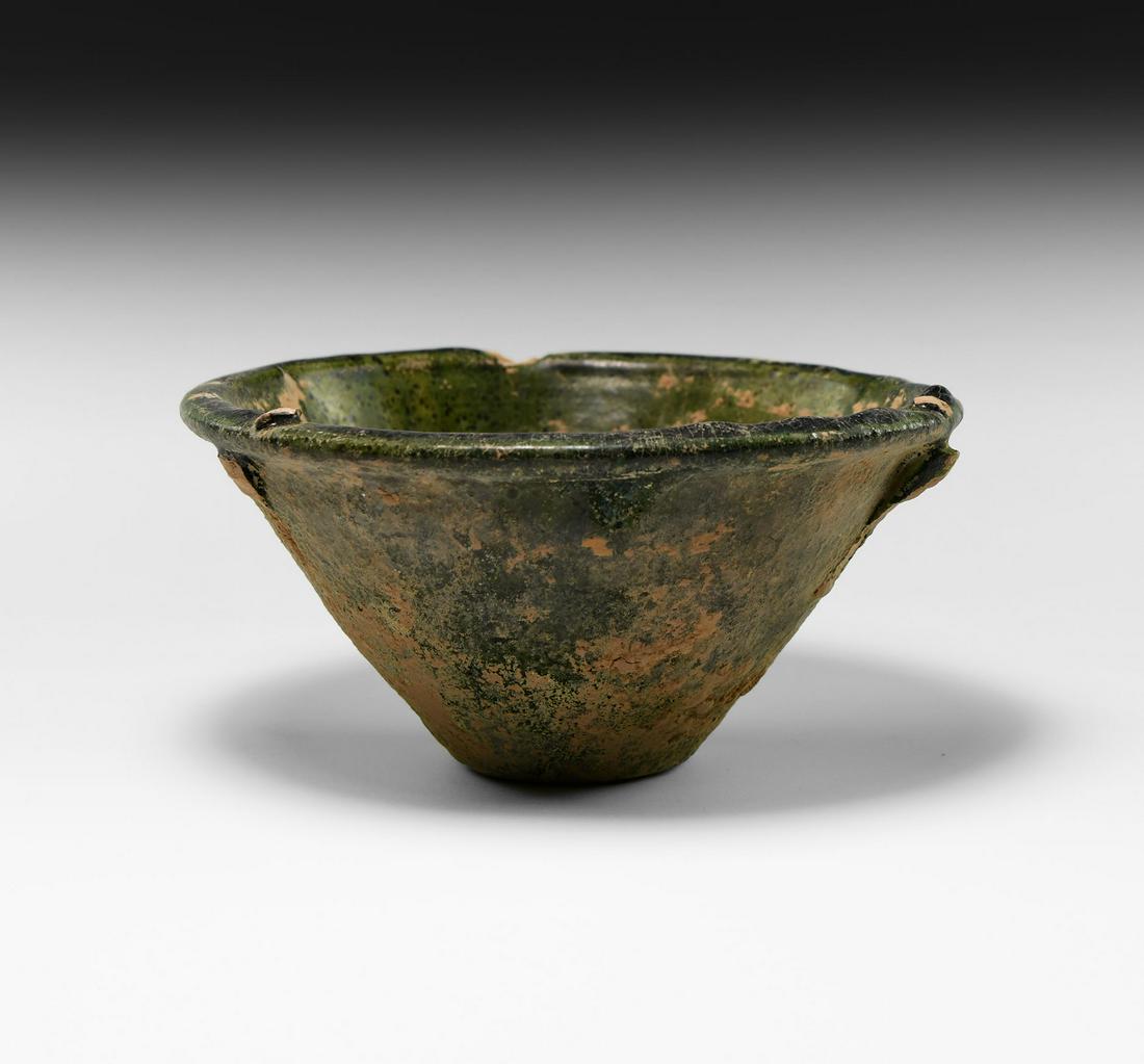 Chinese Han Green Glazed Bowl (1 of 1)