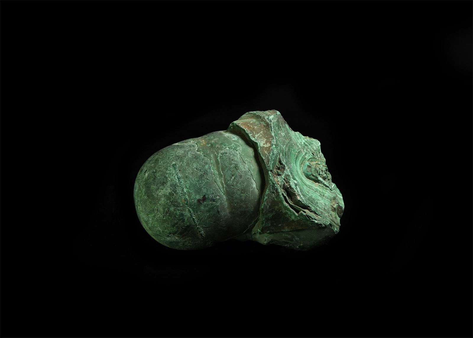 Large DR Congo Natural Malachite Mineral Specimen (1 of 1)