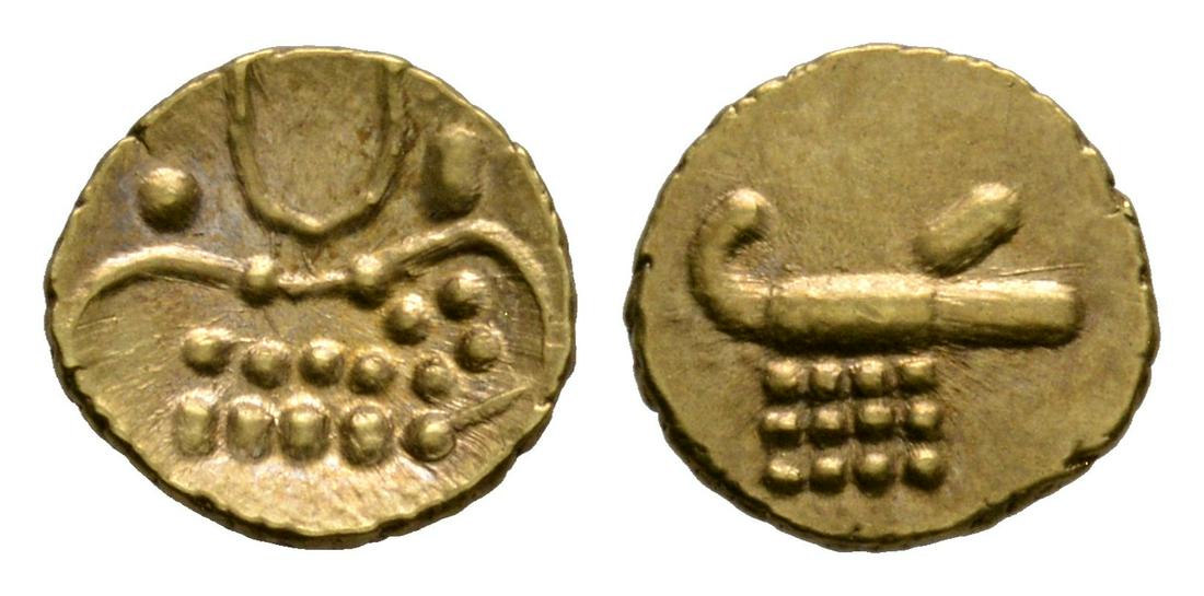 India - Cochin - Gold Fanam (1 of 1)