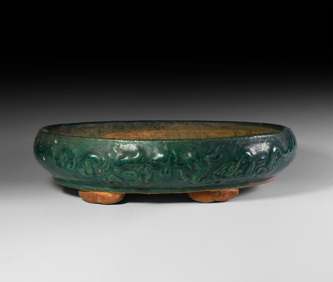 Chinese Green-Glazed Dish (1 of 1)