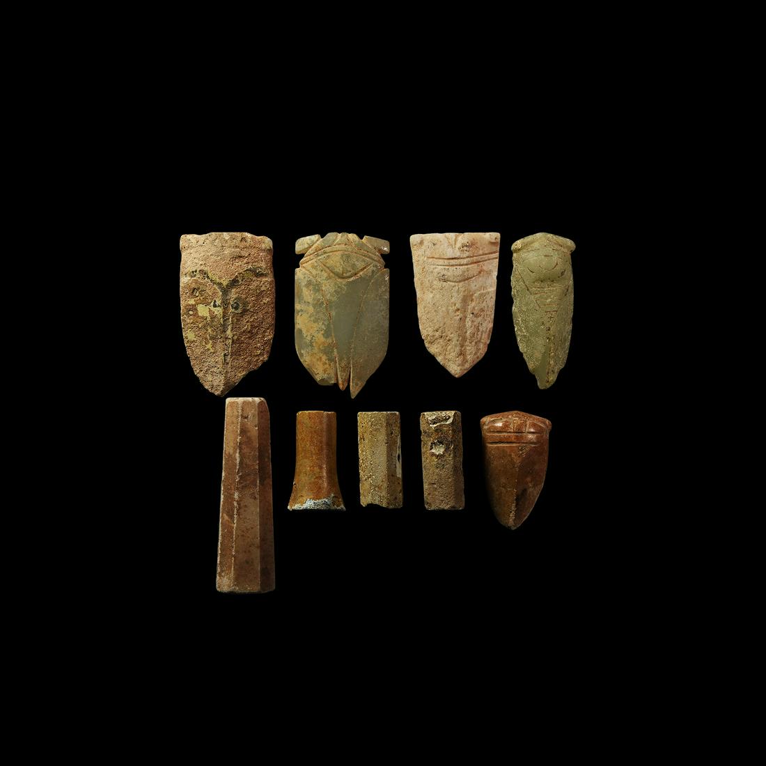 Chinese Warring States Tomb Jade Collection (1 of 1)