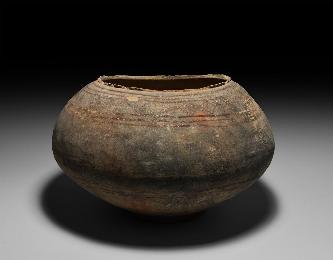 Large Indus Valley Painted Storage Jar (1 of 1)