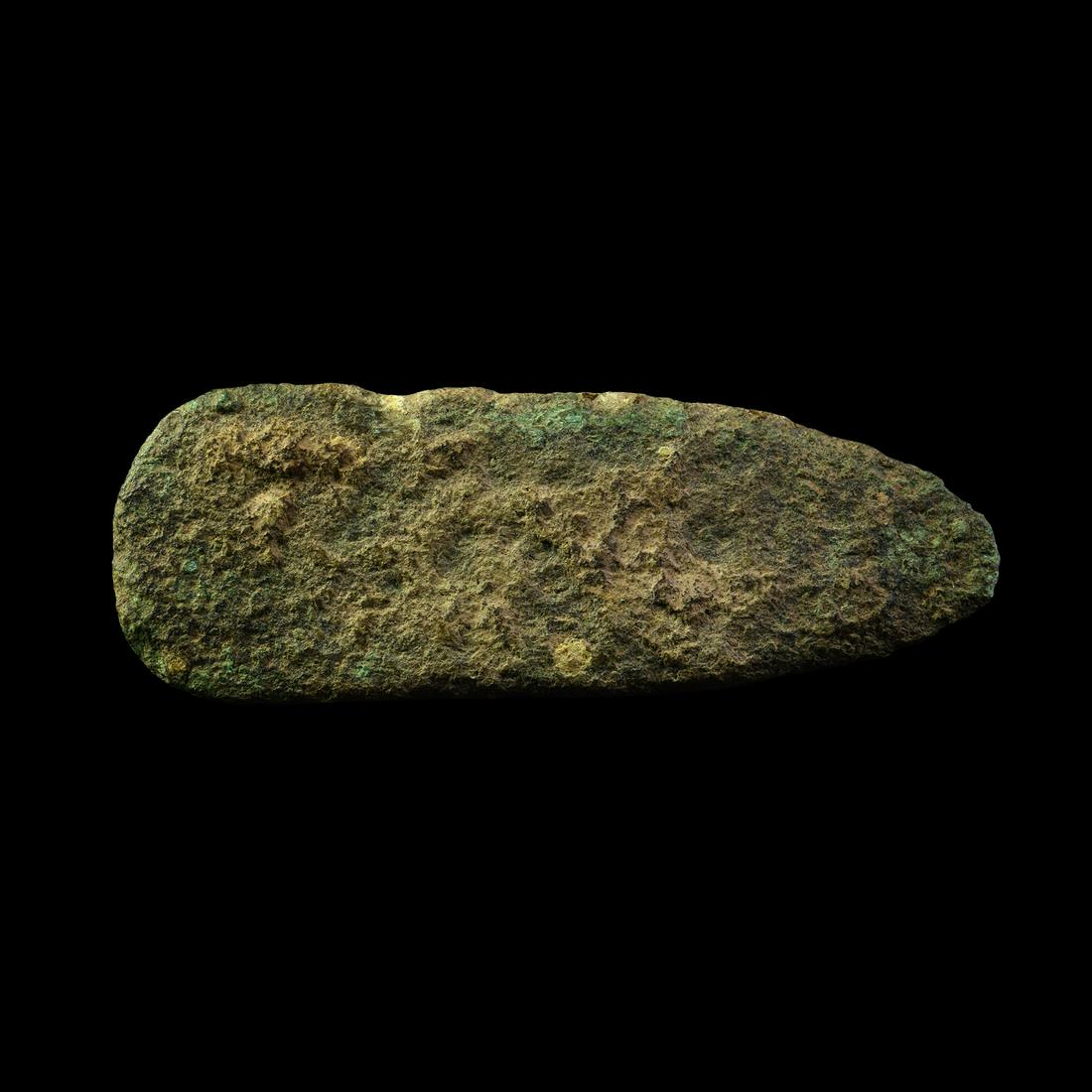 Bronze Age British Copper Flat Axehead (1 of 1)