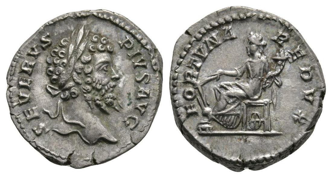 Septimius Severus - Fortuna AR Denarius (1 of 1)