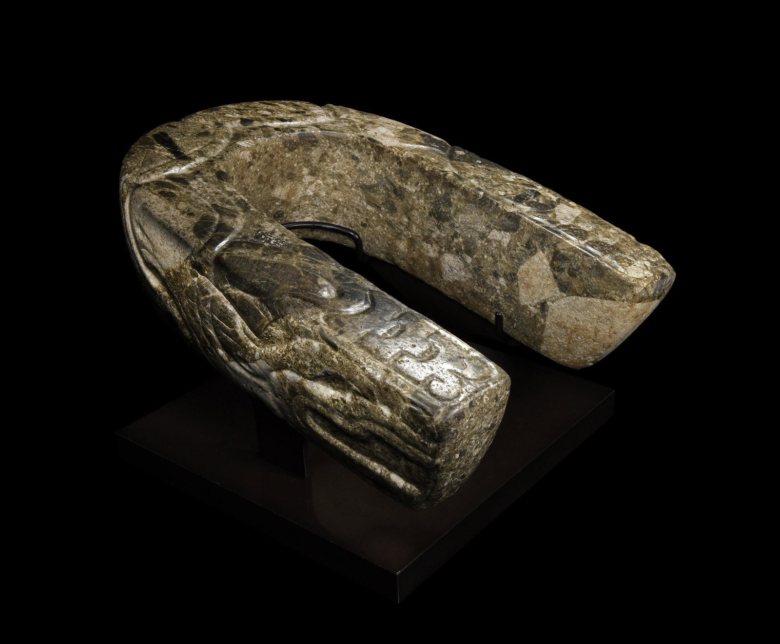 Pre-Hispanic Mesoamerican Ballgame Belt (1 of 2)
