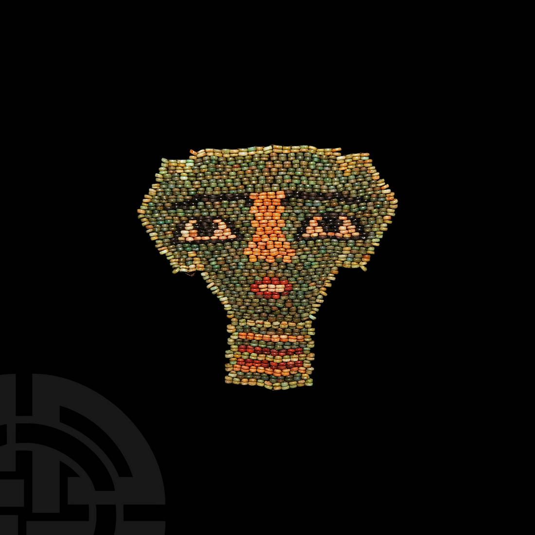 Egyptian Mummy Bead Mask (1 of 1)
