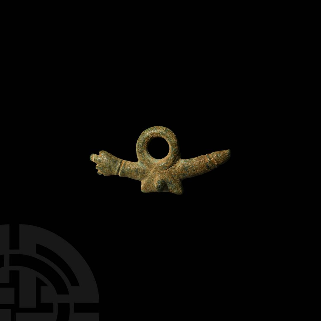 Roman Triple Phallic Pendant (1 of 1)