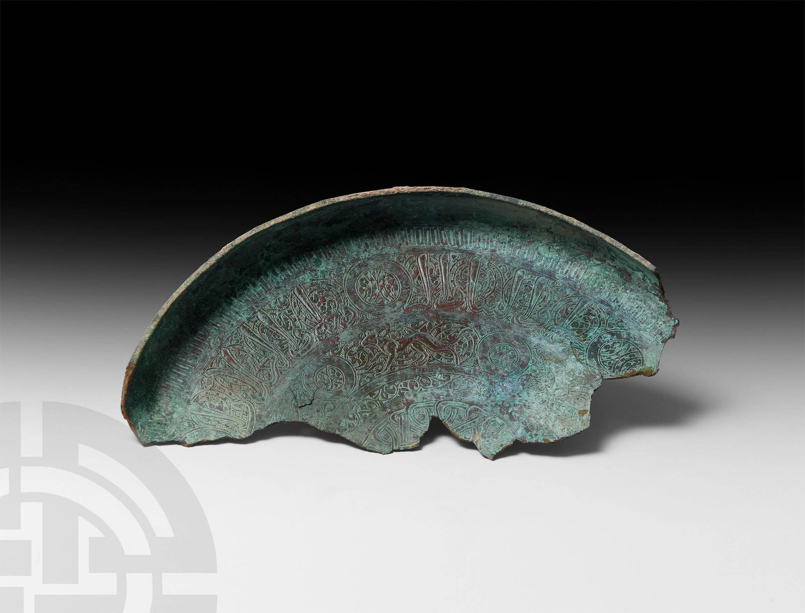 Islamic Bowl Fragment with Qur'anic Verses (1 of 1)