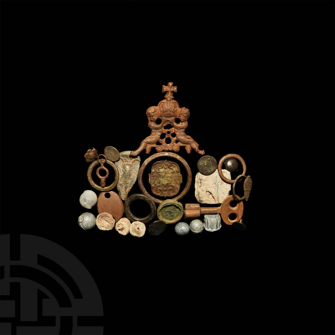 Medieval to Post Medieval Artefact Group (1 of 1)