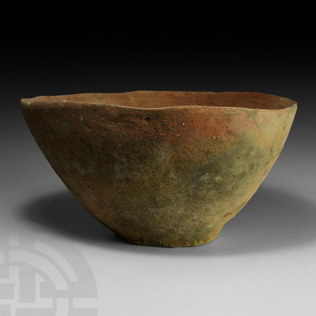 Very Large Bronze Age Terracotta Bowl (1 of 1)