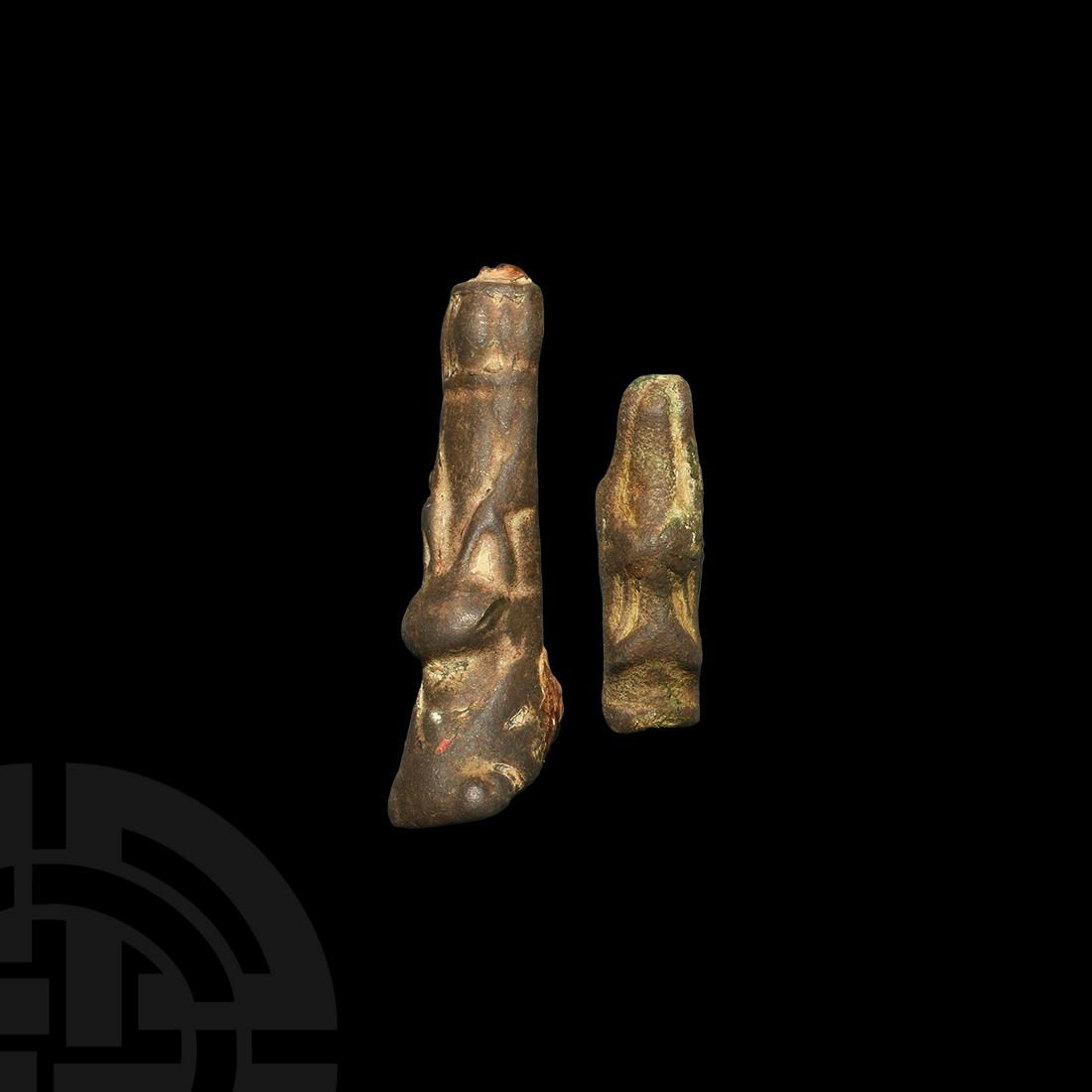 Anglo-Scandinavian Viking Stirrup Terminal Group (1 of 1)