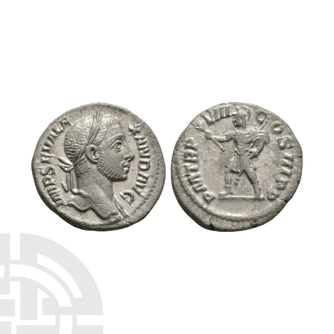 Severus Alexander - Emperor Standing AR Denarius (1 of 1)