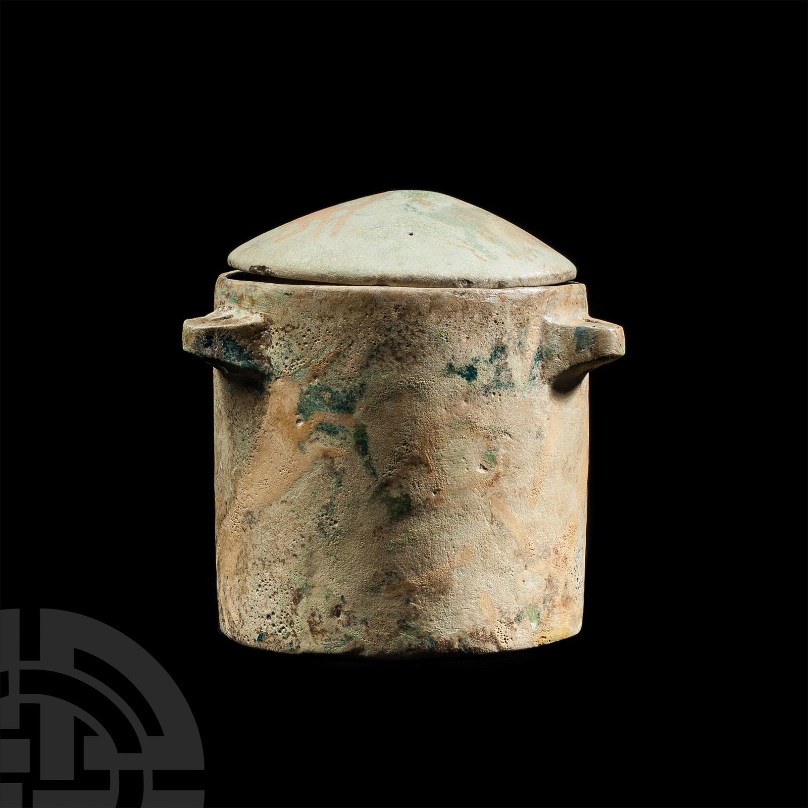 Ziwiye Lidded Vessel with Hunting Scene (1 of 1)